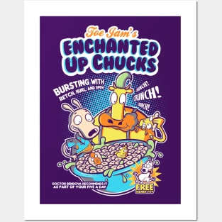 Enchanted Up Chucks Posters and Art